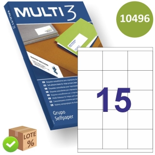 Etiquetas Din A4 para impresora