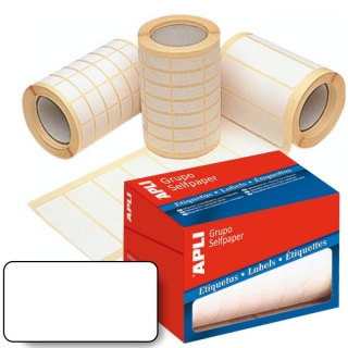 Etiquetas en rollo APLI, autoadhesivas  01679