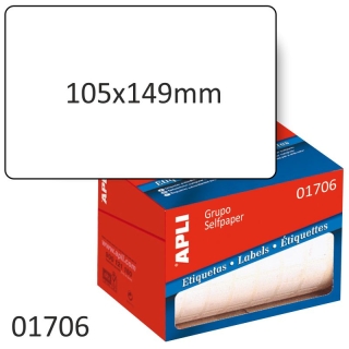 Etiquetas Rollo Apli 01706 - 105x149
