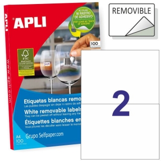 Apli 03059, Etiquetas removibles