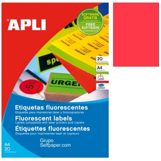 Etiquetas Apli 02880 color, Apli