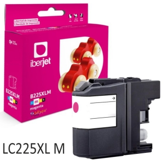 Brother LC225XLMC compatible Cartucho tinta magenta  Iberjet