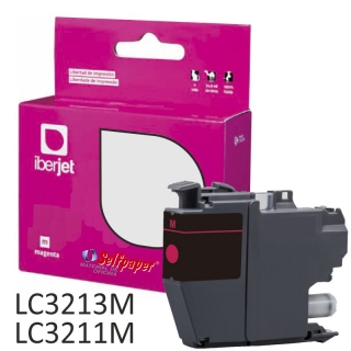 Cartucho Compatible Brother LC3213M Magenta LC3211M  Iberjet LC3213MC