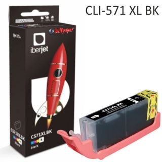 Cartucho Compatible Canon CLI571XLBK 0331C0  Iberjet CLI571XLBKC