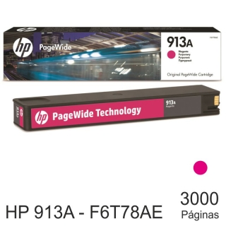 Cartucho Original HP 913A color Magenta