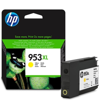 Cartucho Original Hp 953XL Amarillo, F6U18AE