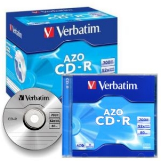 Cd Grabable Verbatim 700Mb 80min