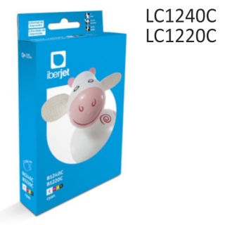 Compatible Brother LC1240C LC1220C color