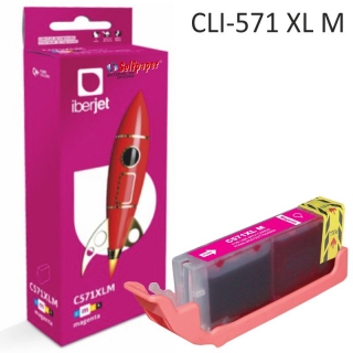 Compatible Canon CLI571XLM Magenta 0333C00