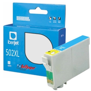 Compatible Epson 502XL color cyan, cartucho  Iberjet 502XLCC