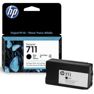 HP 711 Negro, cartucho tinta original  CZ129A