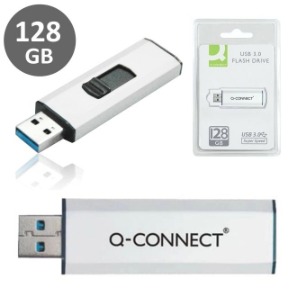 Pen drive 128 GB, Pincho, memoria  Q-connect KF16375