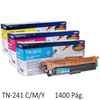 Toner Brother TN241C, TN241M, TN241Y original