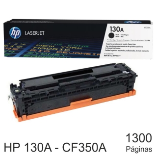 Toner HP 130A CF350A original, negro