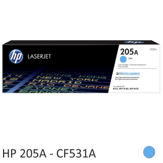 Tner HP 205A, CF531A color