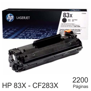 Toner HP 83X CF283X original