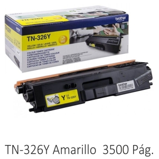 Toner Original Brother TN326Y, Brother