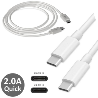 Cable carga rápida 2.0A USB-C,