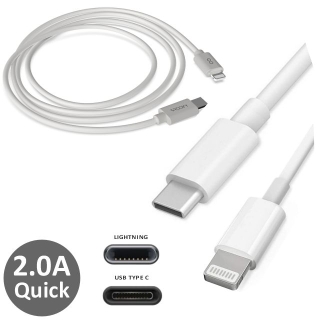 Cable USB-C Apple Lightning carga