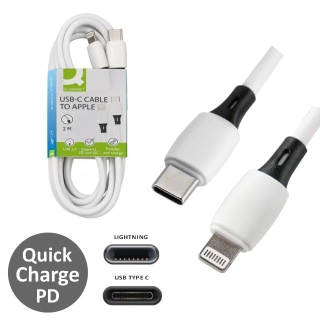 Cable USB-C Apple Lightning carga