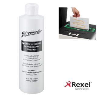 Aceite lubricante para destructoras Rexel botella  1760049