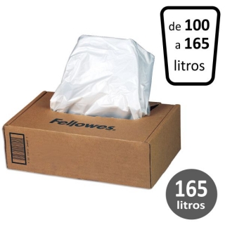 Bolsas plastico para Destructoras grandes Hasta  Fellowes 36055