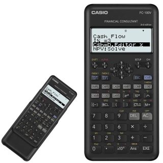 Casio FC-100V, 2nd Edition, calculadora