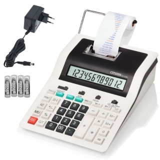 Calculadora con rollo de