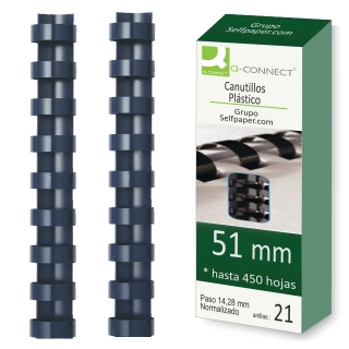 Canutillos de Plastico de 51 mm  Qconnect KF15867