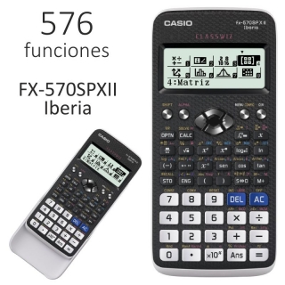 Corredor buffet heroína Casio fx-991SPXII Iberia, calculadora cientifica Classwiz, Selfpaper.com.