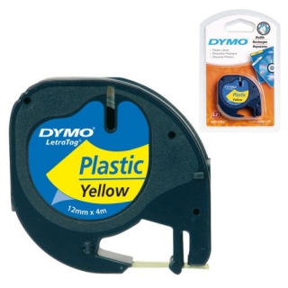 Cinta para rotuladora Dymo Letratag Plastico  S0721620