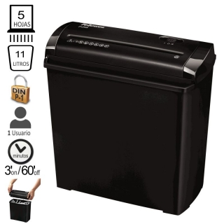 Destructora de papel Fellowes P-25S,