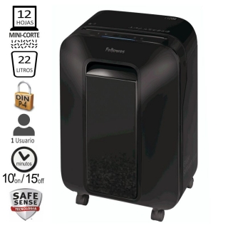 Destructora Fellowes LX200 Minicorte P-4, 12  5502201