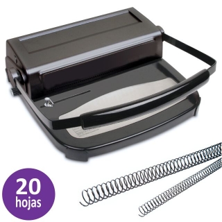 Encuadernadora espiral metlico Yosan 64U Semi  3036PE64U