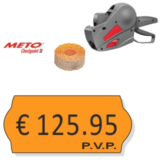 Etiquetas precios Meto 26x12 Mm PVP  9156424