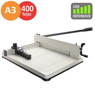 Guillotina profesional Din A3 400 hojas  Q-connect KF14297