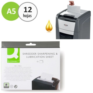 Hojas aceite lubricantes destructoras de papel  KF18470