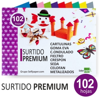 Block manualidades Multiples Premium con Goma  Liderpapel TM12