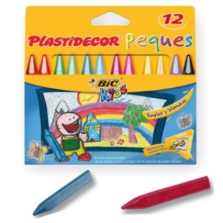 Ceras Plastidecor Peques Triangulares 12