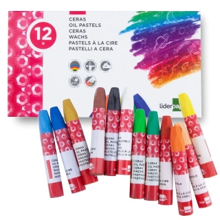 Ceras semi blandas Pastel Liderpapel