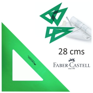 Escuadra Faber-Castell 28 Cms sin