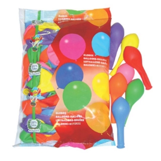 Globos Bolsa 100 - paquete colores  Liderpapel 10222