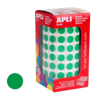 Gomets Apli 4854, rollo circulos