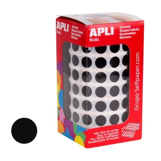 Gomets Apli 11482, rollo circulos 10.5