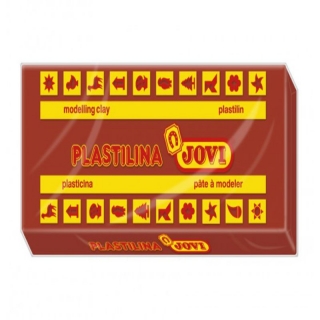 Plastilina Jovi Grande 350grs Marron 72-09