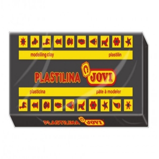 Plastilina Jovi Grande 350grs Negro 72/15  72-15