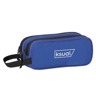Estuche Portatodo 2 cremalleras