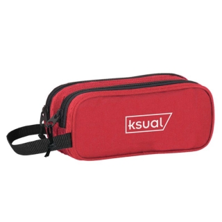Estuche Portatodo 2 cremalleras