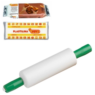 Rodillo Modelar Plastilina Pasta Arcilla