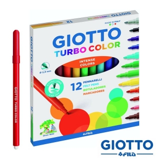 Rotuladores Giotto Turbocolor caja 12